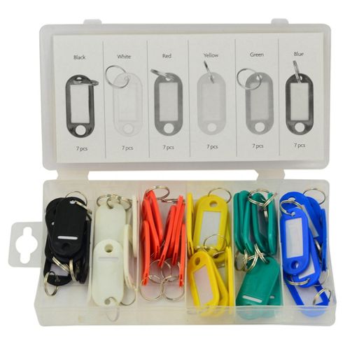 Image of 42 Piece Key Tag Assortment