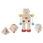 Plan Toys Build a Robot ,wooden toy