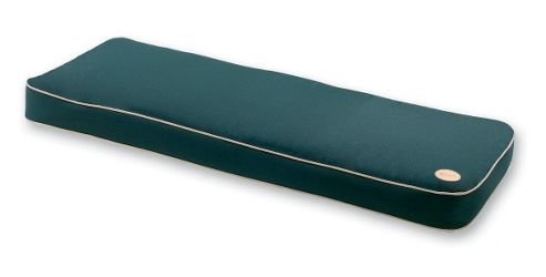 Image of Glencrest Seatex Bespoke 2 Seater Bench Cushion - Green