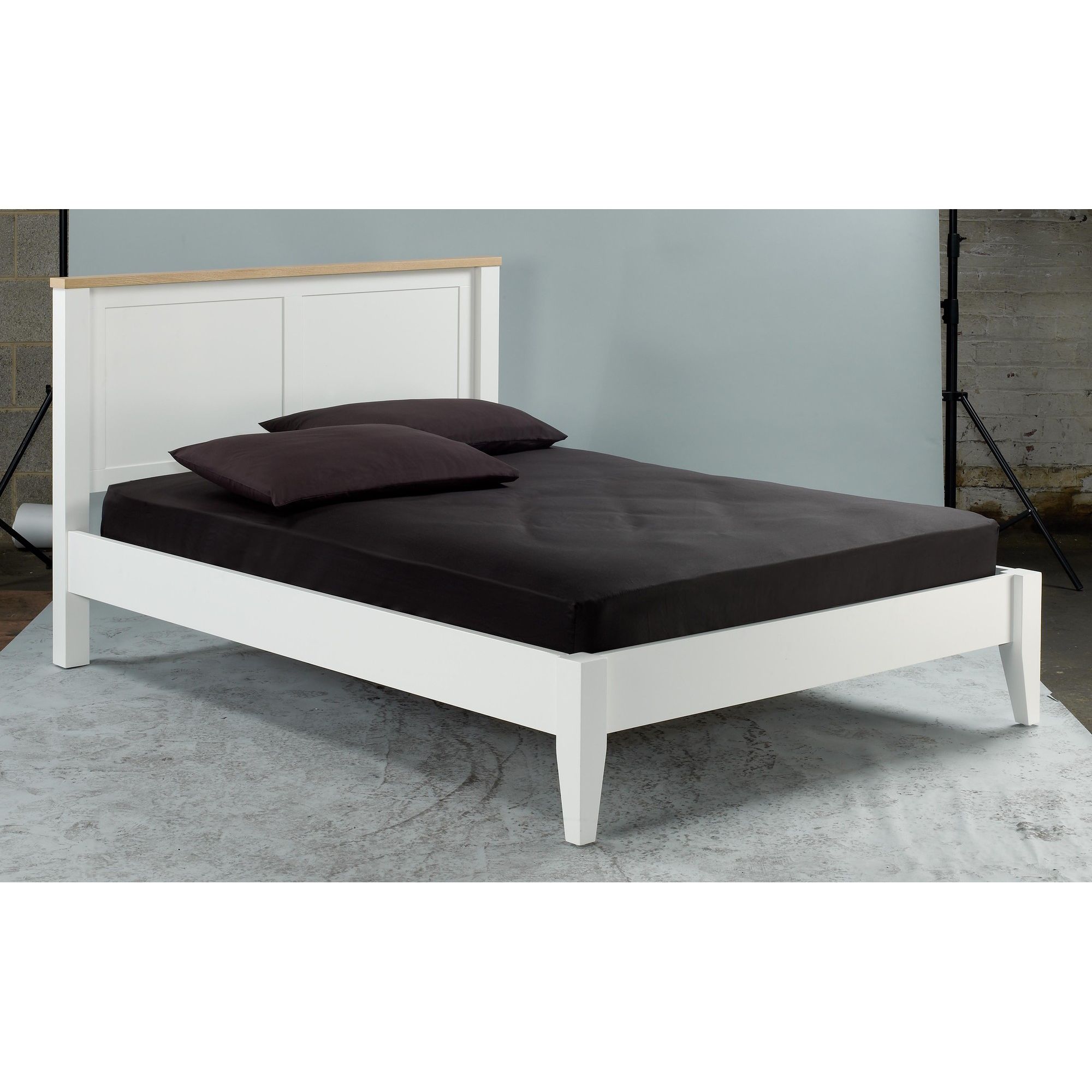 Home Zone Chicago Bed Frame - Double at Tesco Direct