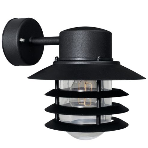 Buy Nordlux Vejers Down Wall Light - Galvanized Steel / Black from our Outdoor Lanterns range ...