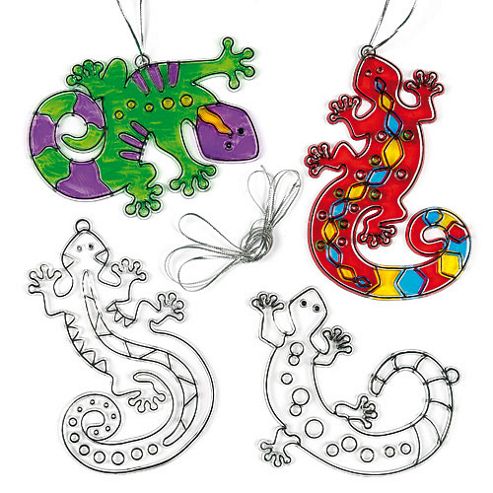 Image of Gecko Suncatchers (pack Of 6)