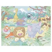 Baby Jungle Safari Wallpaper Mural 8ft x 10ft