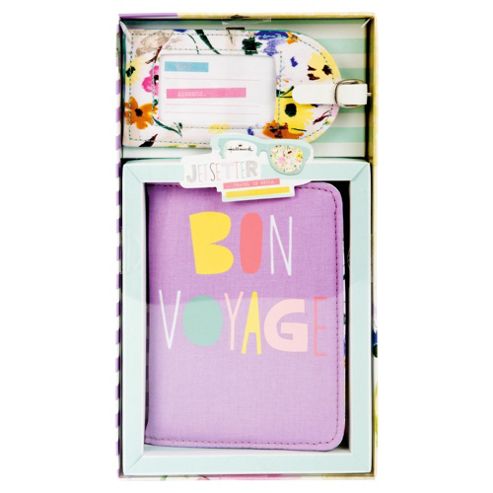 Image of Jetsetter Passport And Luggage Tag Set