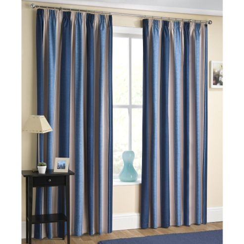 Image of Enhanced Living Twilight Navy Curtains 168x183cm