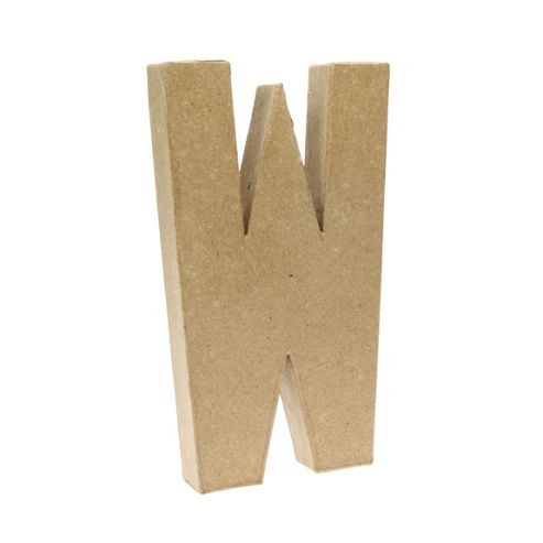 Image of Large Kraft Letter - W