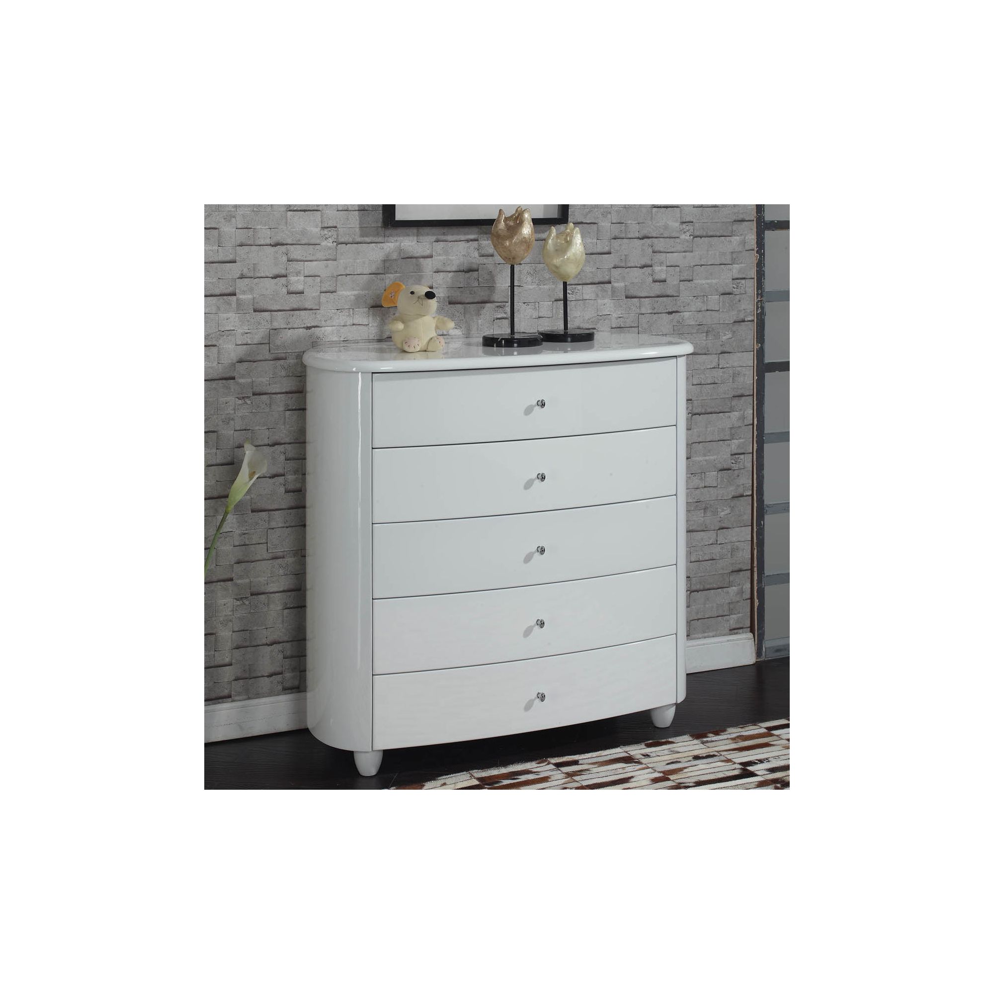 Birlea Aztec Chest - White at Tesco Direct