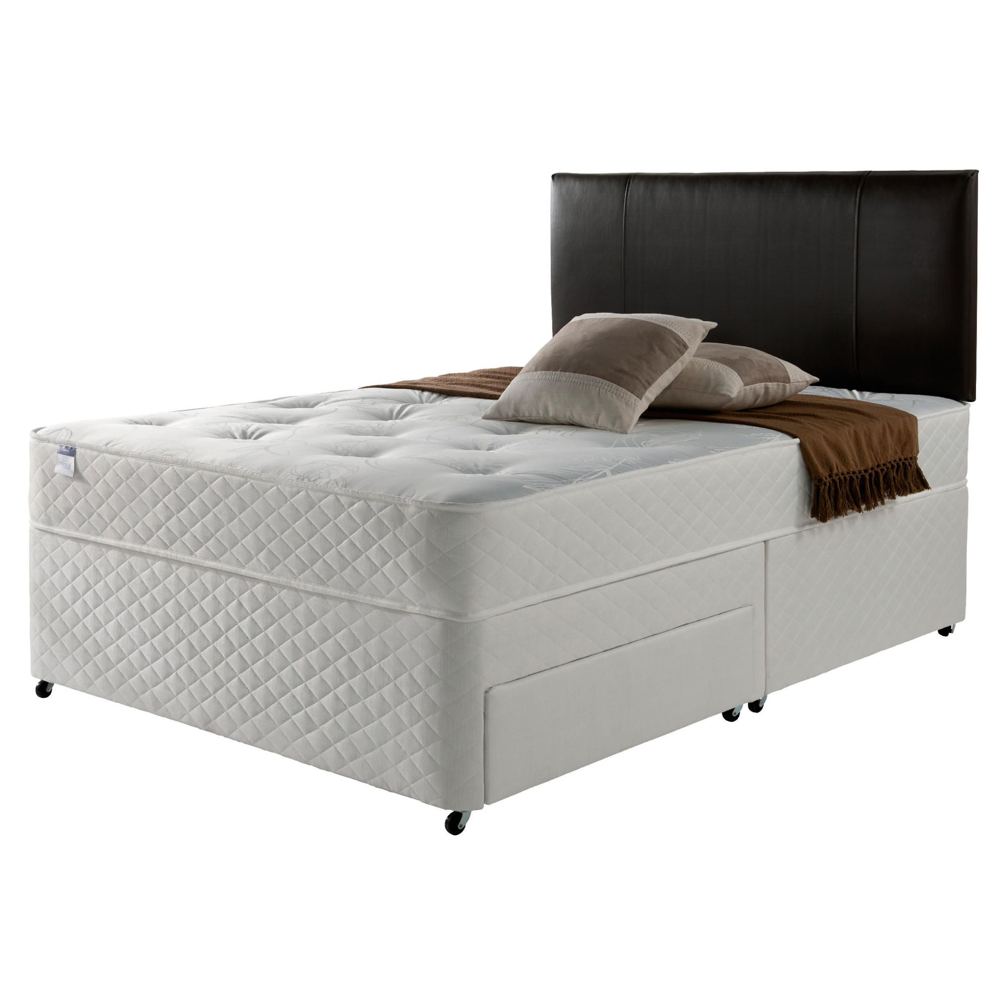 Silentnight Miracoil Comfort Ortho Tuft Non Storage Double Divan at Tesco Direct