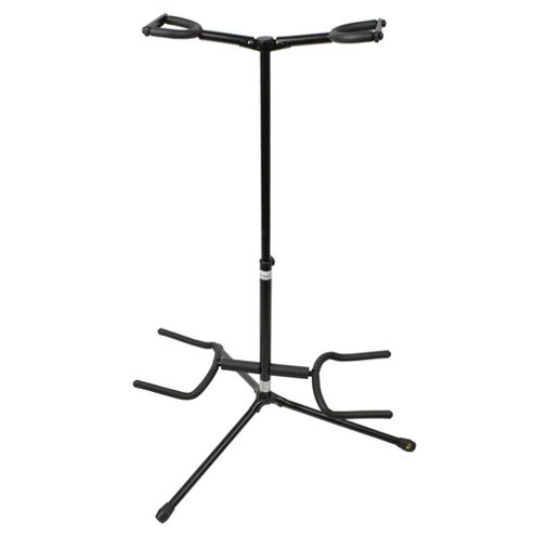 Image of Rocket Double Guitar Stand - Black
