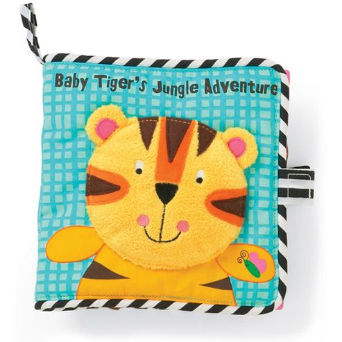 Image of Baby Tiger's Jungle Adventure Activity Book By Manhattan 6m+