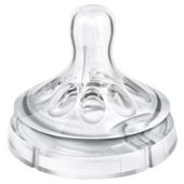 Philips AVENT SCF652/27 Natural 2 hole bottle teat Slow Flow 1m+