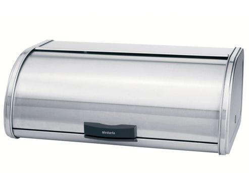 Image of Brabantia 3970.66 Matt Steel Touch Top Bread Bin