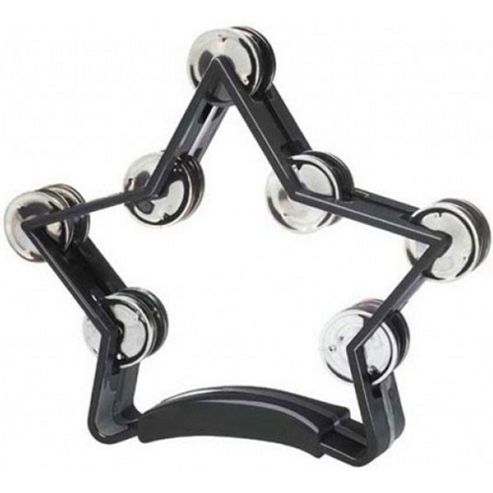 Image of Stagg Tab-3 Star Tambourine - Black