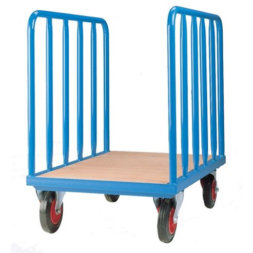 Image of Long Goods Platform Truck 1000x700mm Double Sided Plywood