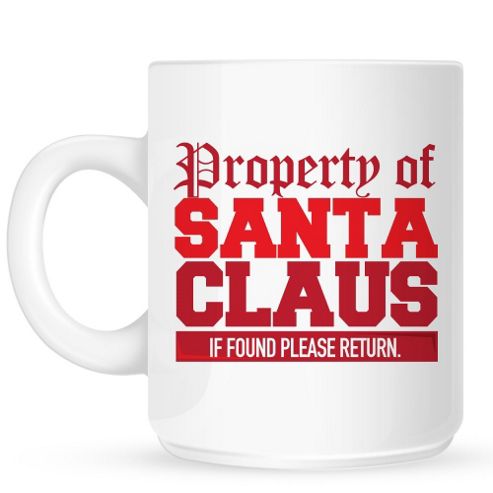 Image of Property Of Santa Claus 10oz Ceramic Mug