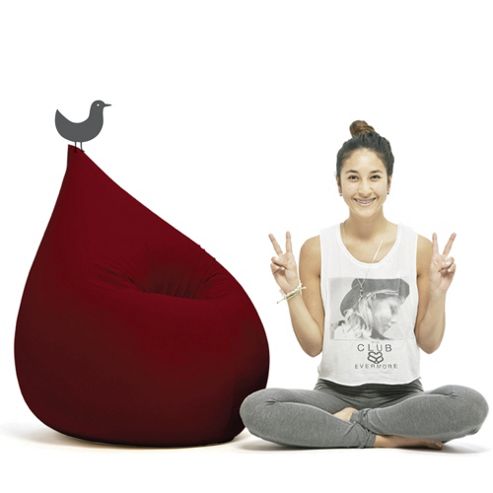 Image of Terapy Ergonomic Living Mini Beanbag - Bordeaux
