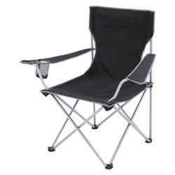 Gelert Tourer Executive Camping Chair, Black