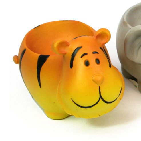 Image of Black Ginger Novelty Egg Cup, Tiger