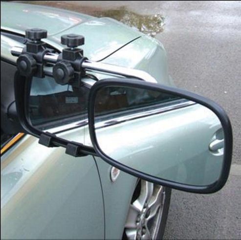 Image of Caravan Mirrors Pair (convex Glass For Wider Field Of Vision)