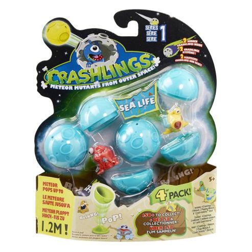 Image of Crashlings Action Figure 4 Pack