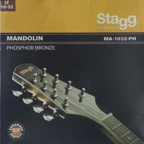 Image of Stagg Ma-1032-ph Bronze Light Mandolin String Set