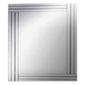 Total Mirrors Rectangle Mirror with Clear Stripes - Large