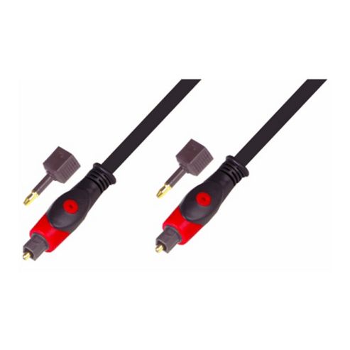 Image of Nikkai Digital Audio Optical Toslink Lead Cable Gold 3m