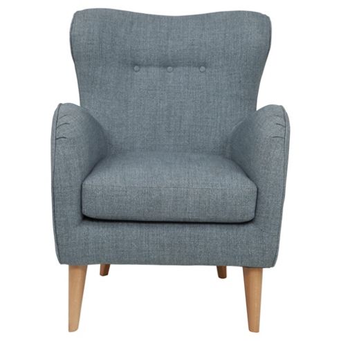 Image of Julianne Armchair - Felt Effect Mineral