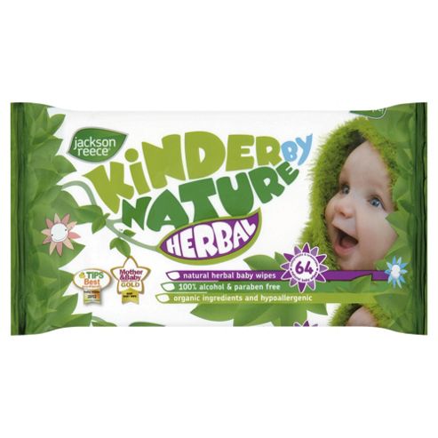 Image of Jackson Reece Natural Herbal Baby Wipes 64