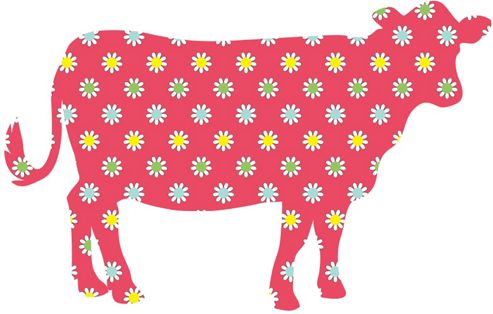 Image of Zoowallogy Dakota The Cow Wall Art