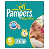 Pampers Baby Dry Economy Pack Extra Large 36