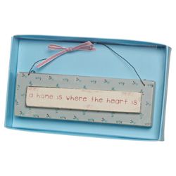 Home is Where the Heart is Plaque