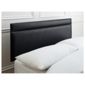 Liberty Headboard Black Faux Leather, Single,