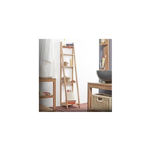 Image of Tikamoon Bahia Teak Step Shelf