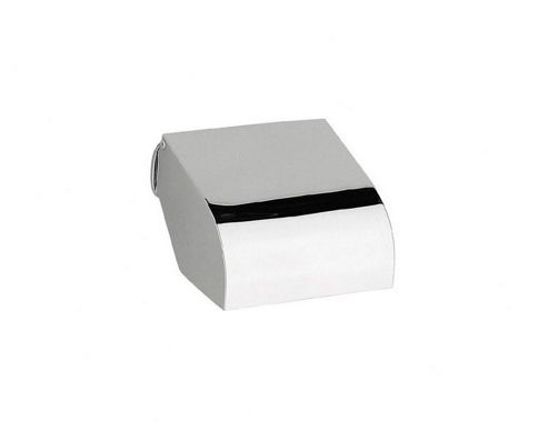 Image of Sonia Project Covered Toilet Roll Holder In Chrome
