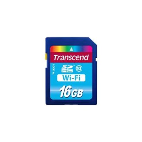Image of Transcend (16gb) Wi-fi Secure Digital Memory Card (class 10)
