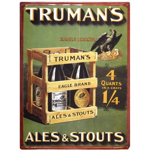 Image of Hill Interiors Trumans Ales And Stouts Wall Art