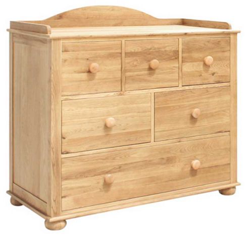 Image of Baumhaus Amelie Oak Cco12a Chest Of Drawers