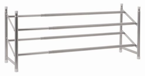 Image of Urbane Designs Shoe Rack (set Of 8) - Aluminium