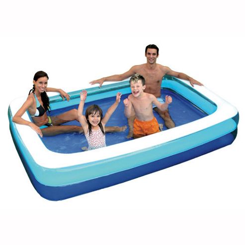 Image of 6ft Rectangular Family Paddling Pool