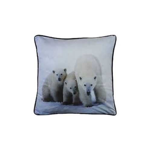 Image of Catherine Lansfield Home Cosy Corner Polar Bear Multi Cushion Cover