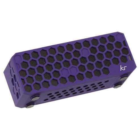 Image of Kitsound Hive Bluetooth Speaker Purple