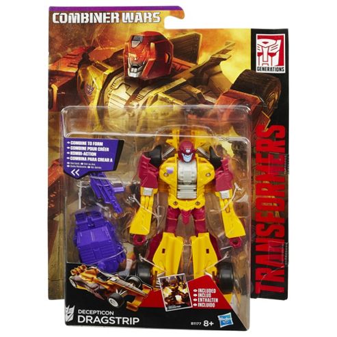 Image of Transformers Generations Deluxe Deception Dragstrip Figure