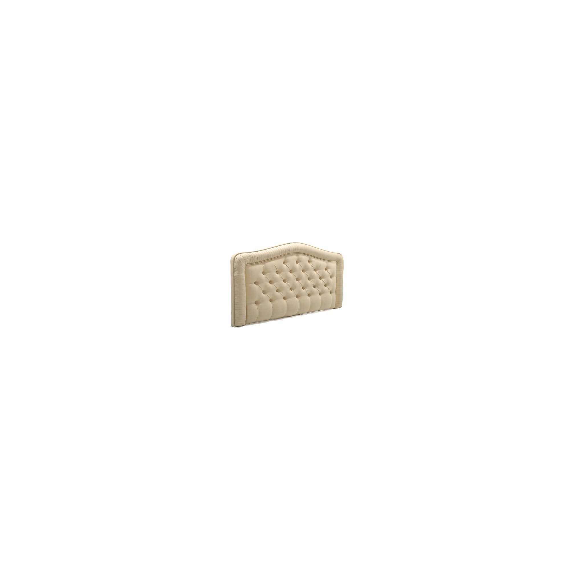 PC Upholstery Helsinki Headboard - Cream - 6' Super King at Tesco Direct