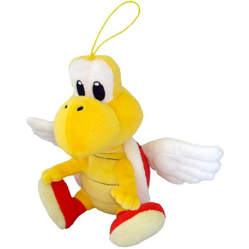 Image of Official Nintendo Mario Plush Series Stuffed Toy - 5" Koopa Paratroopa
