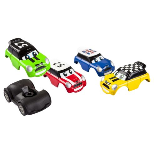 Image of Go Mini Turbo Pullback Cars Stunt Set