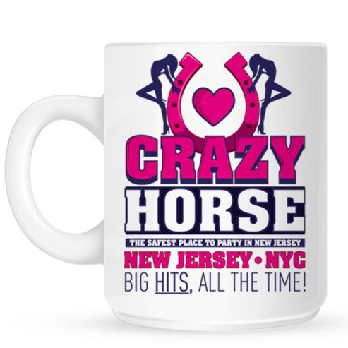 Image of The Crazy Horse Nightclub 10oz Ceramic Mug