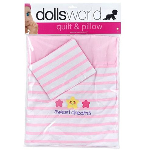 Image of Dolls World Quilt And Pillow Set