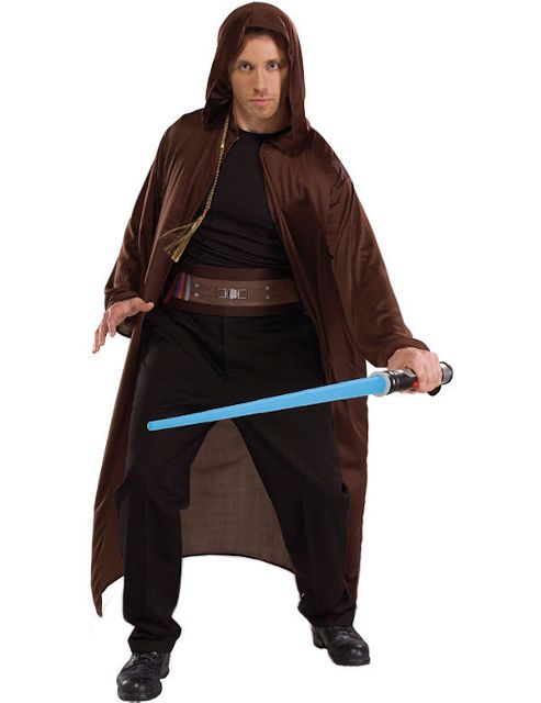 Image of Adult Jedi & Lightsaber Accessory Kit
