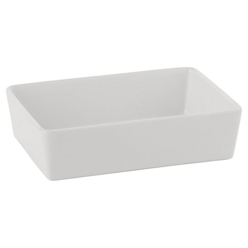 Image of Tesco Small Ceramic Roaster, White